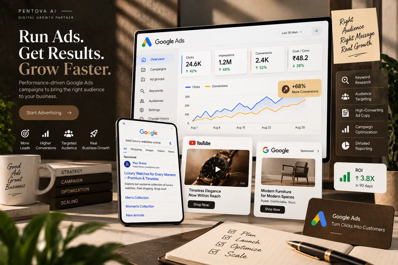 Google Ads campaign management showcase